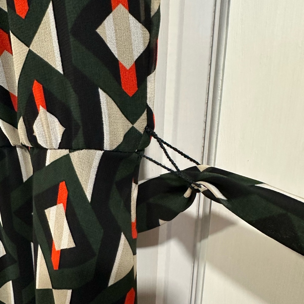 Calvin Klein Geometric Maxi Dress, Size 12 - Picture 9 of 14